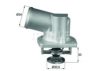 BEHR TI 132 92D Thermostat, coolant
